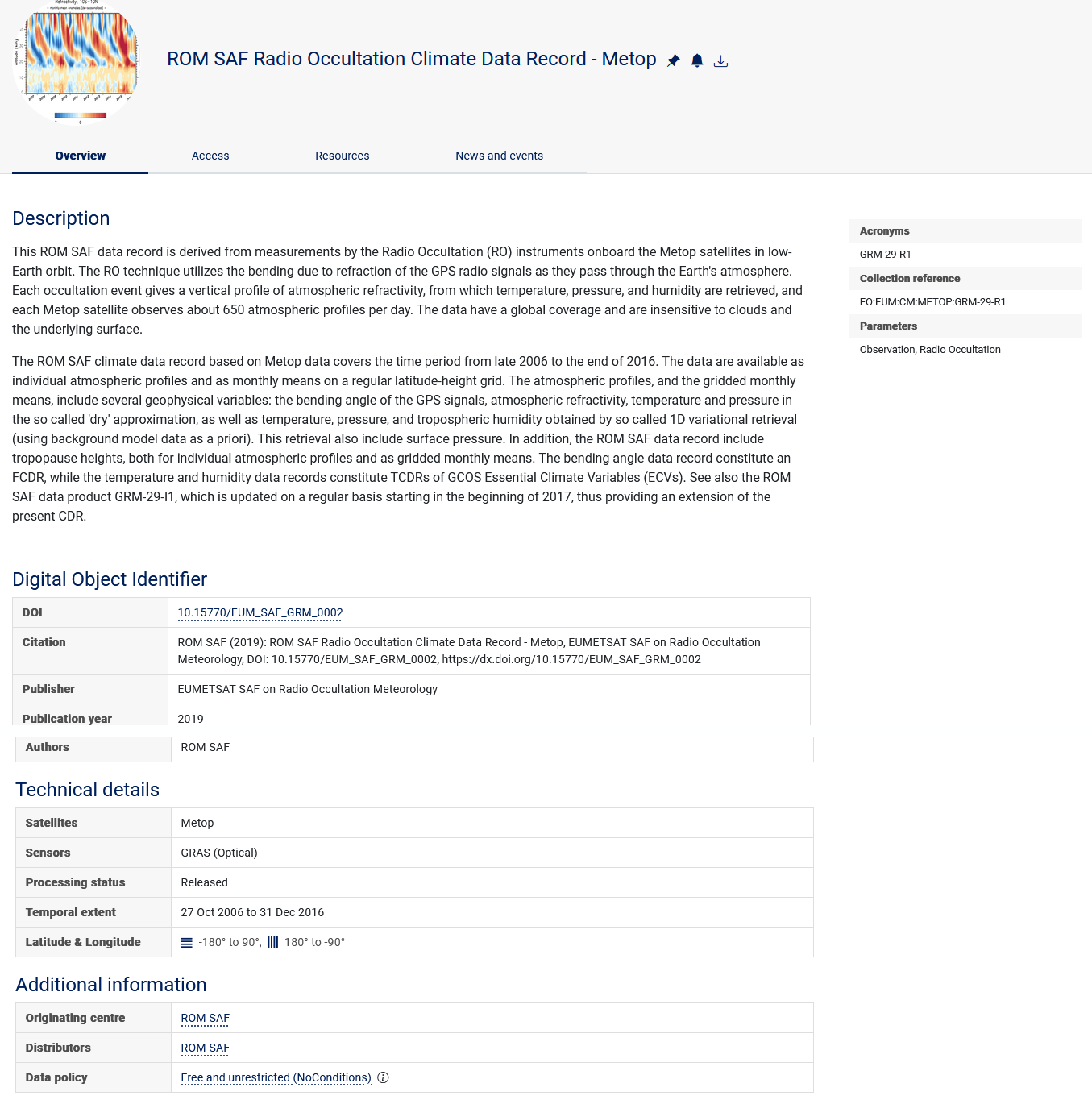 EUMETSAT - User Portal