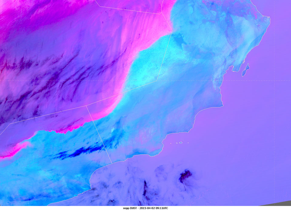 Dust Colours Names EUMETSAT - User Portal