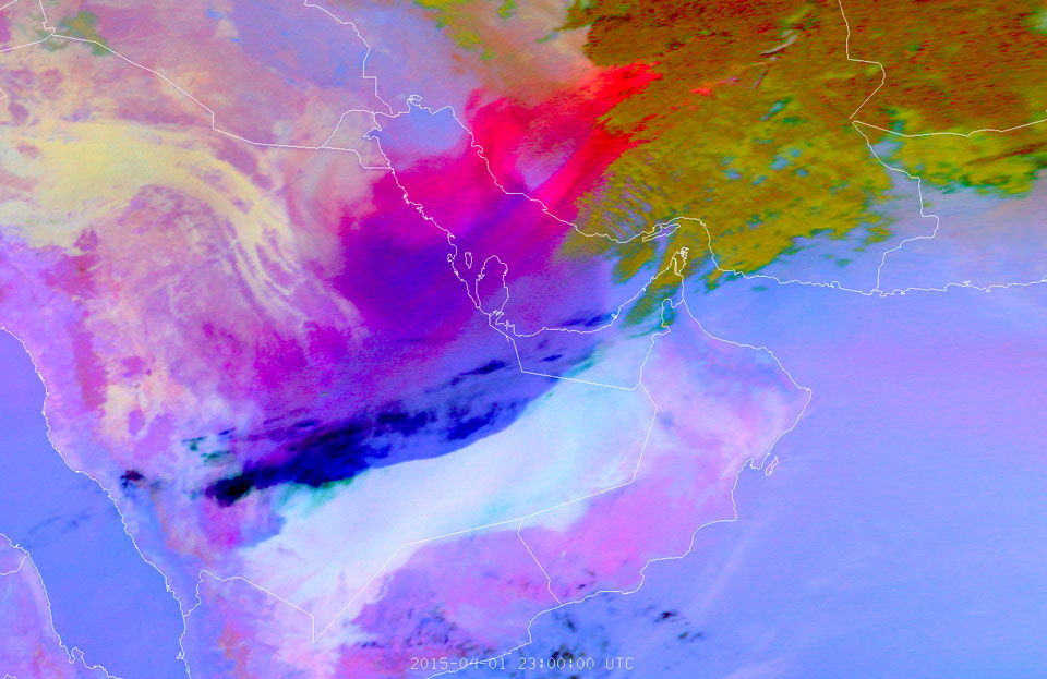 Dust Colours Names EUMETSAT - User Portal