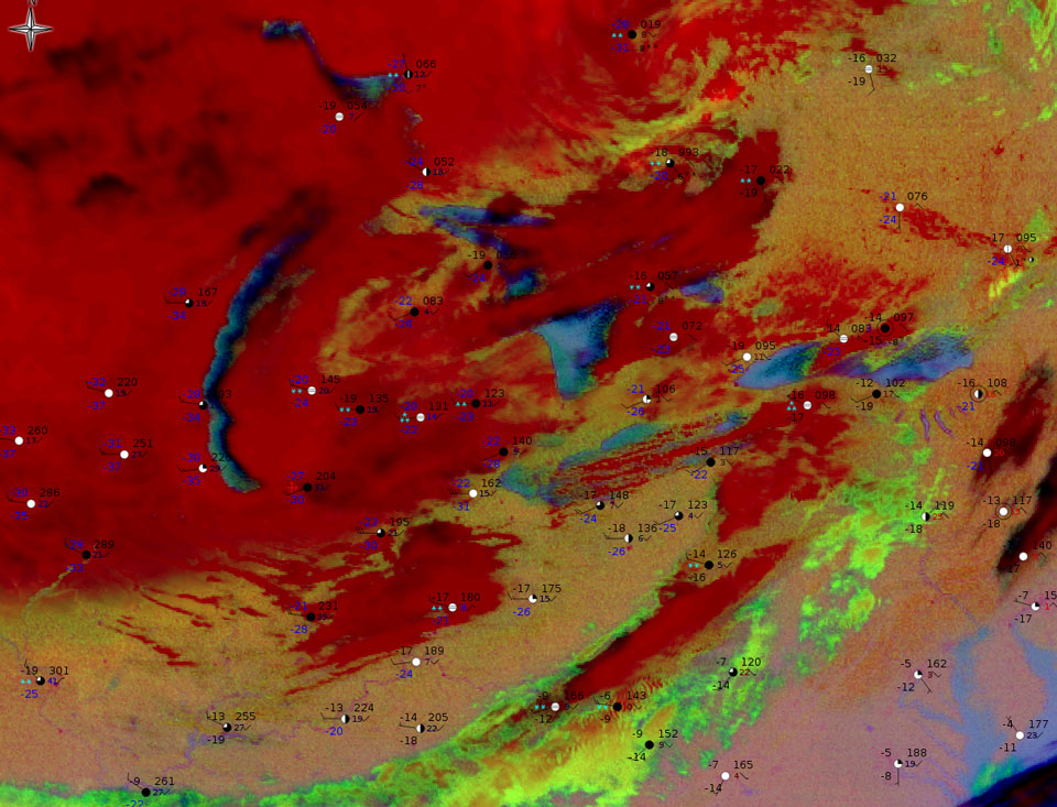 US big freeze as seen from space | EUMETSAT - User Portal